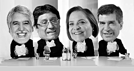 Los cacaos y los amigos que financian a los candidatos en Bogotá