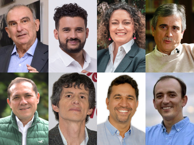 Los principales candidatos al Senado del Verde - Coalición Centro Esperanza