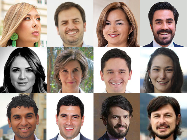 Los principales candidatos a la Cámara por Bogotá