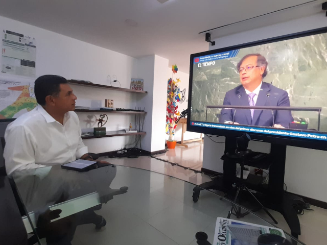 Ospina se convierte en el encarte del petrismo en Cali para las elecciones