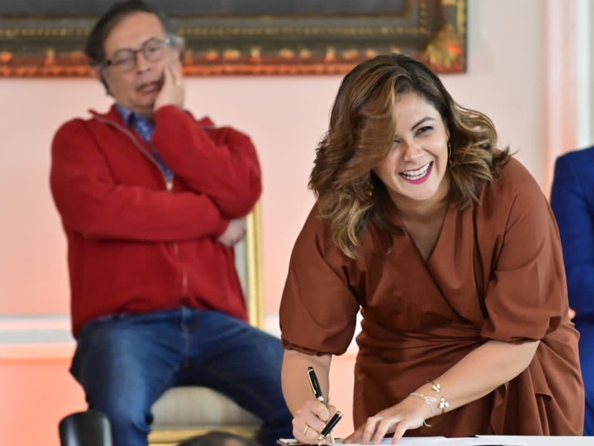 La ministra Jhenifer Mojica asumió el cargo en abril de 2023.
