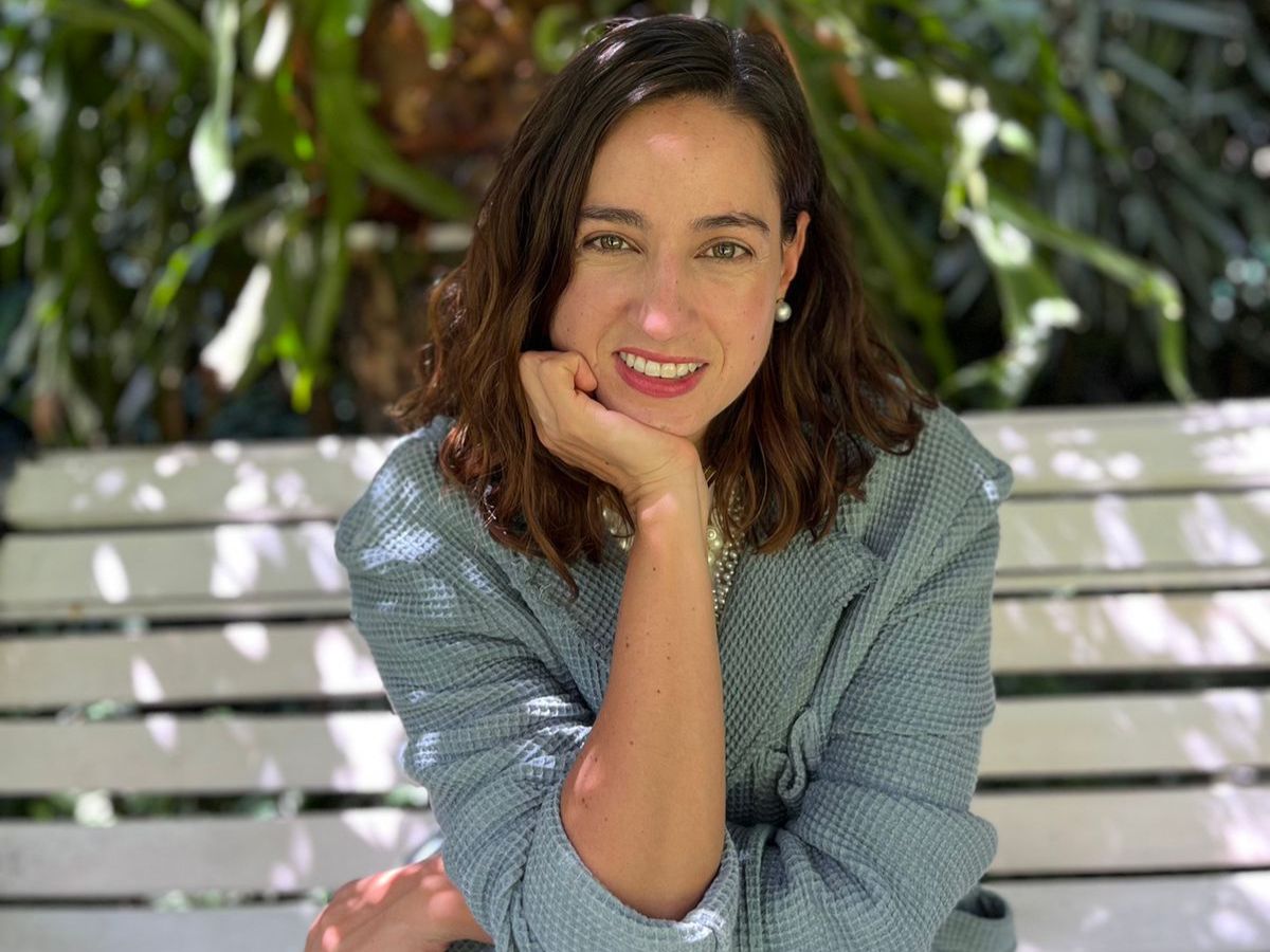 Andrea Mejía Fajardo, diseñadora de moda, periodista y magíster en ciencia política de la Universidad de los Andes.