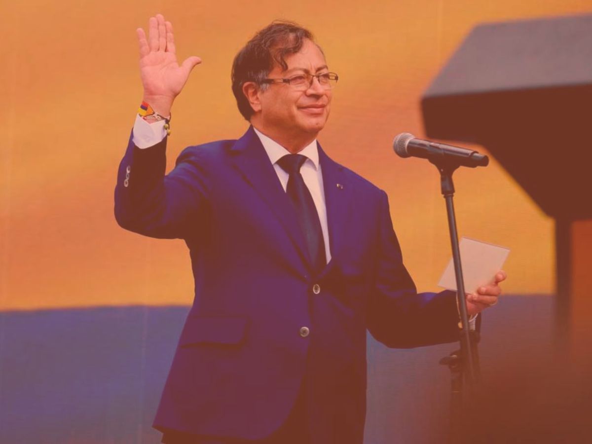 Gustavo Petro, presidente de Colombia en el periodo 2022 - 2026