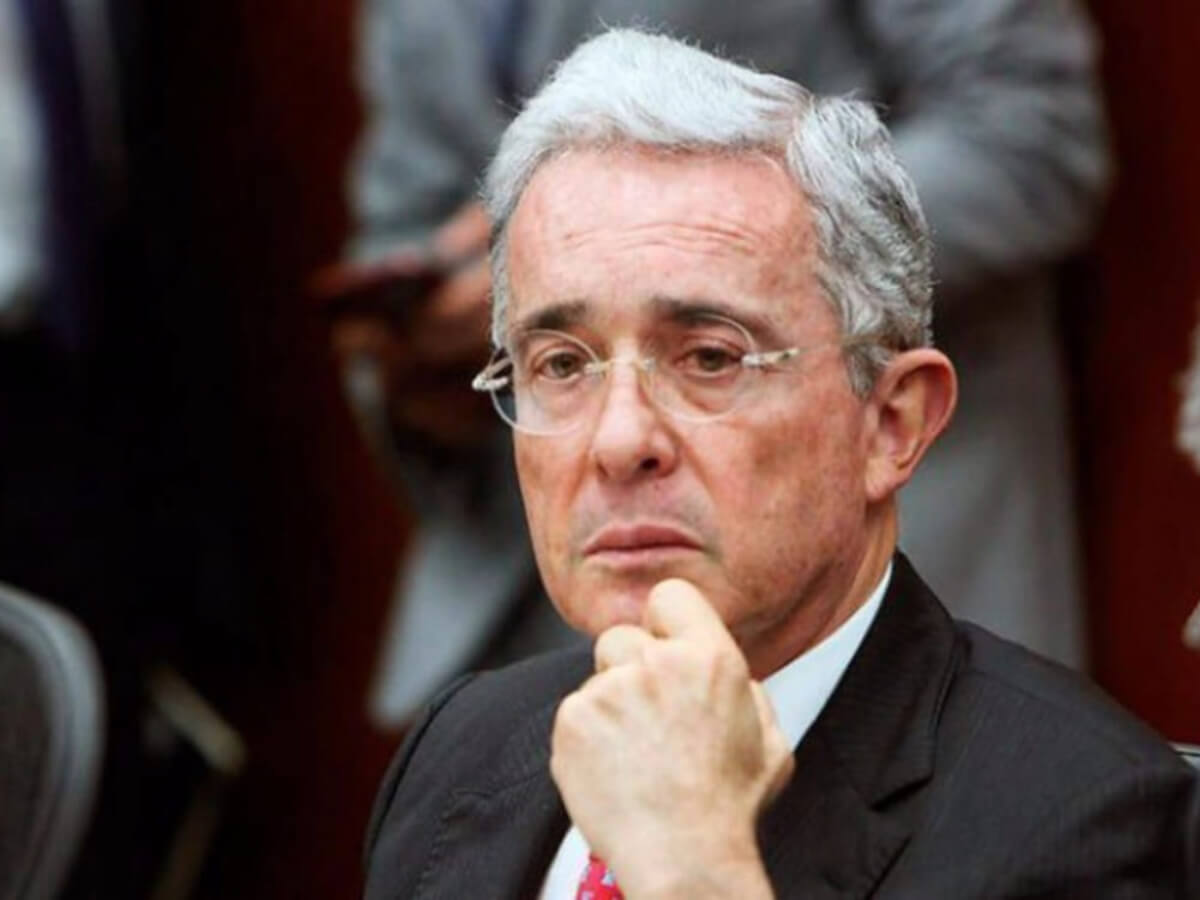 El expresidente Álvaro Uribe.
