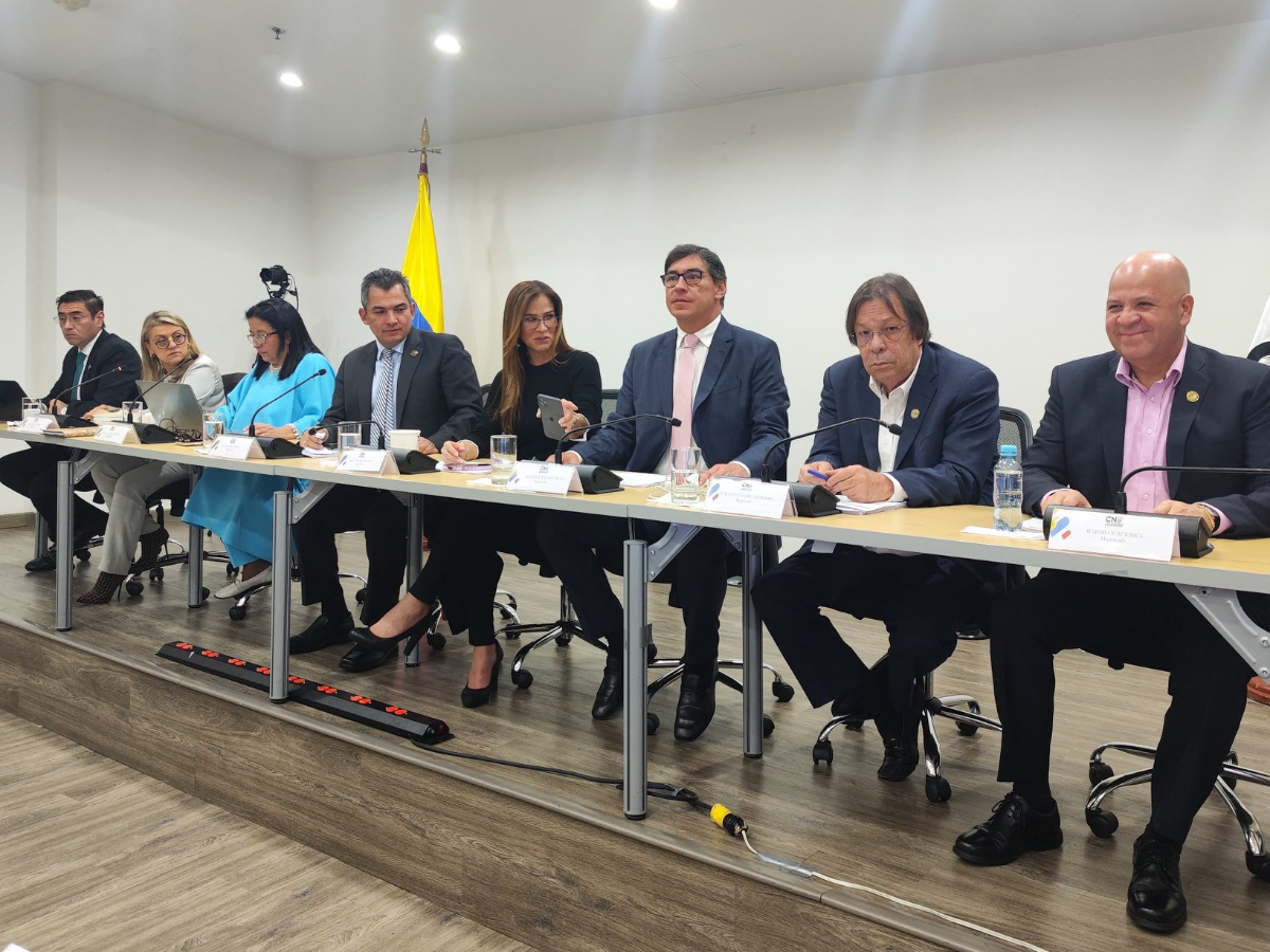 Magistrados del CNE.