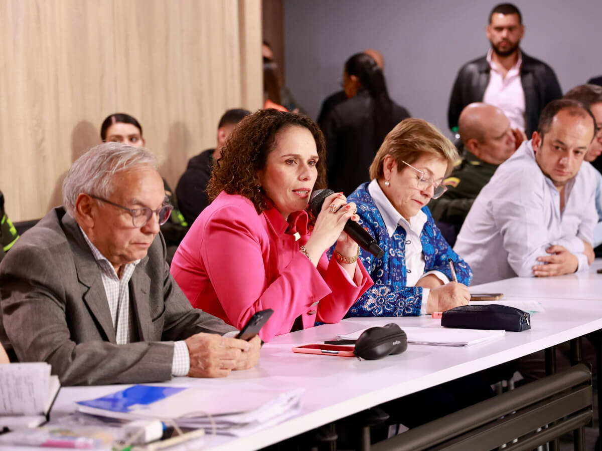 Mesa de negociación entre el Gobierno y los transportadores.