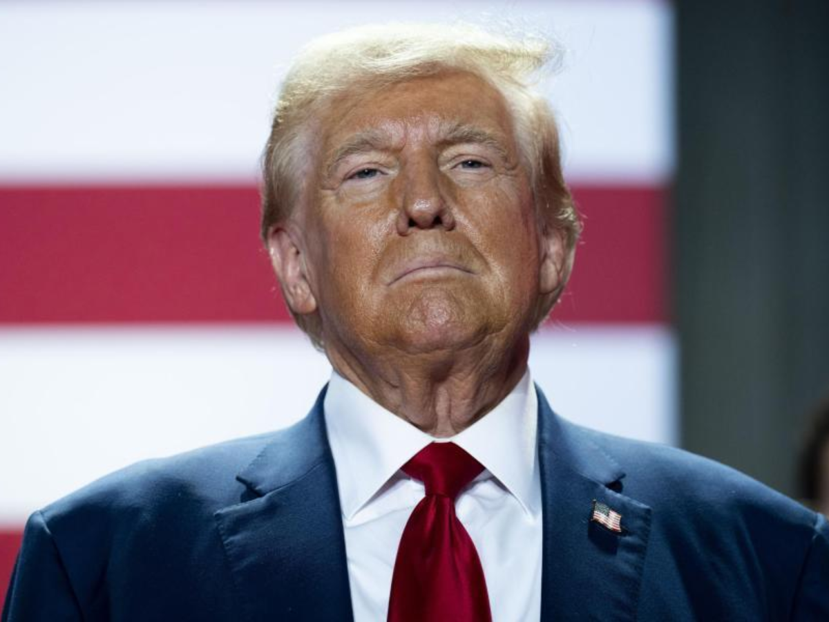 Donald Trump, presidente de los Estados Unidos de América.