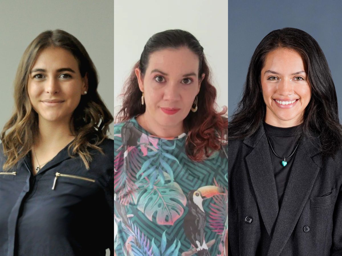 Carolina Barrios, Katherine Aguirre y Valentina Prada Gómez.