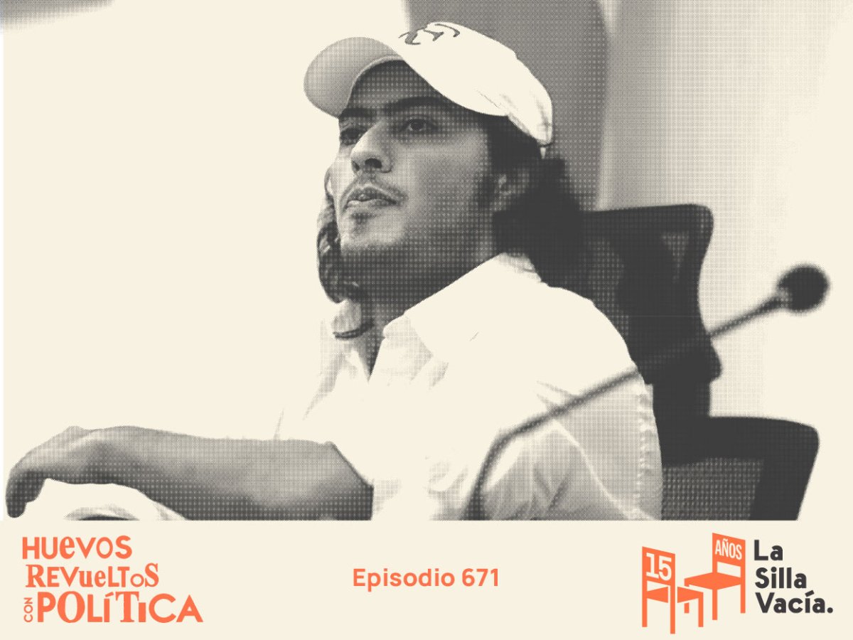 Nicolás Petro, el hijo del presidente.