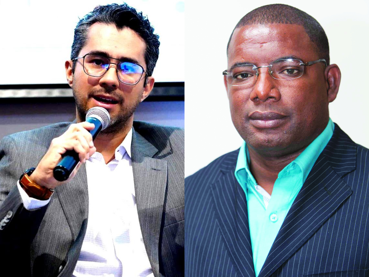 Esteban Martínez y Benjamín Mosquera.