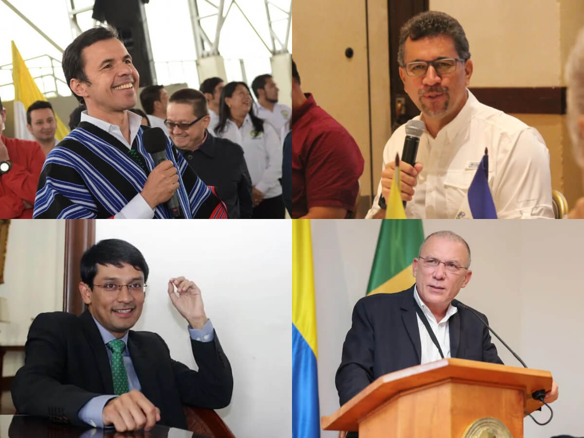 embajadores de brasil, nicaragua, argentina y reino unido.
