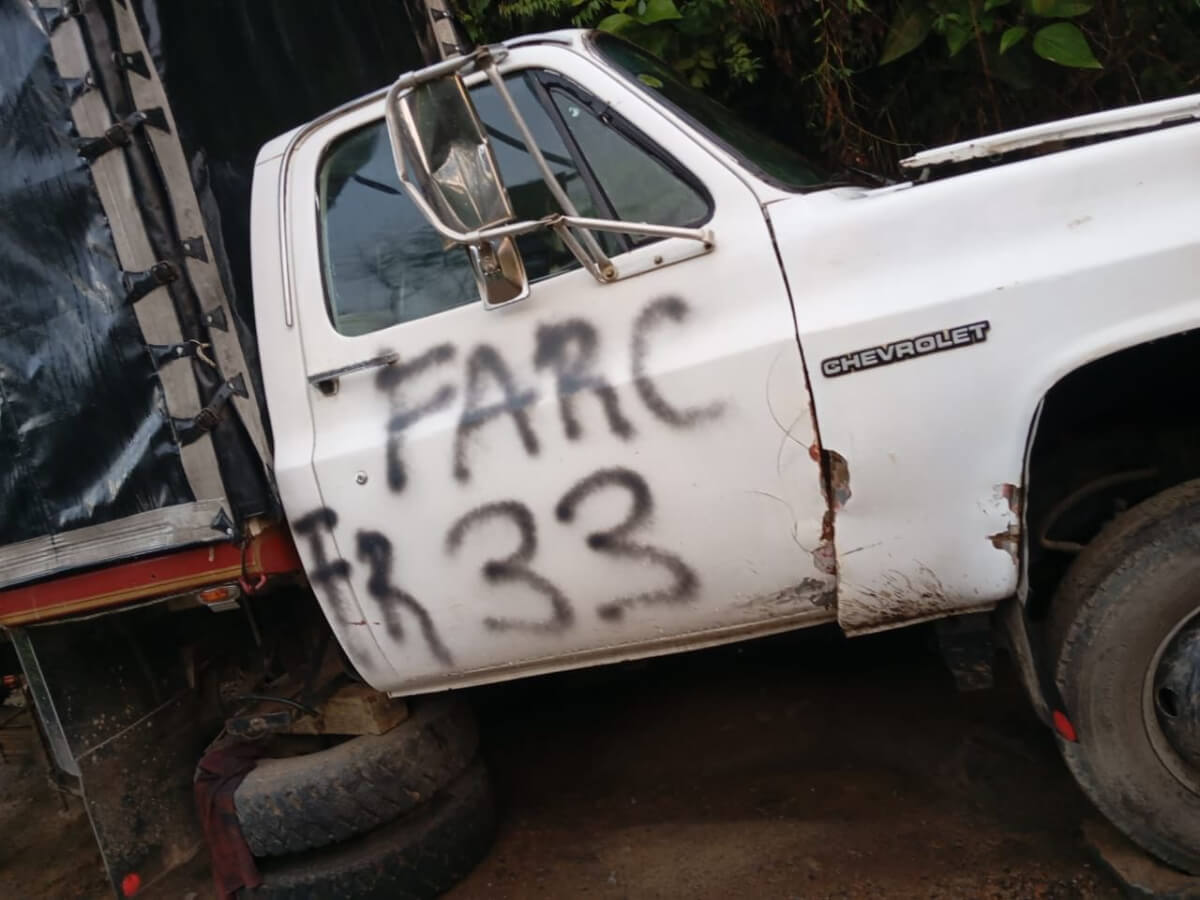 Frente 33 de las Farc en Santander