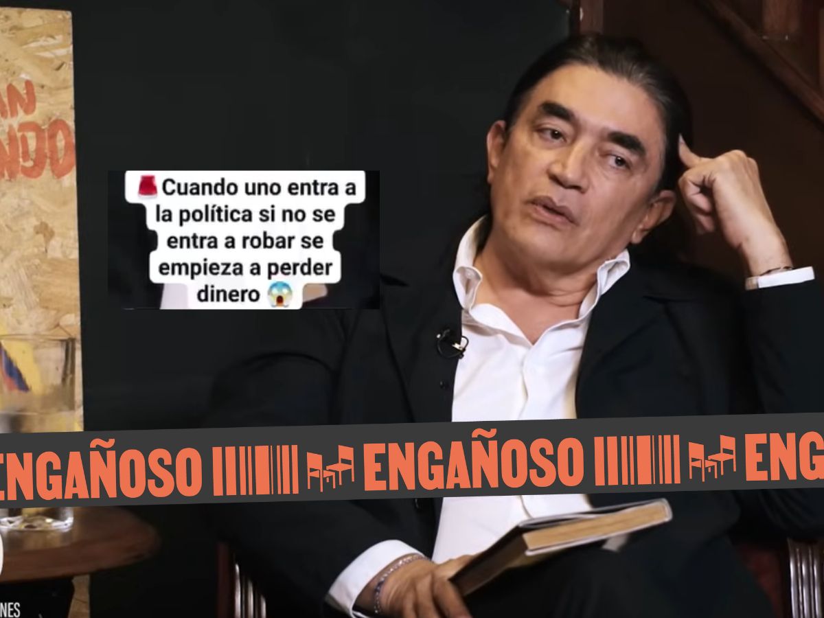 Video de Bolívar sobre robar plata en la política está fuera contexto